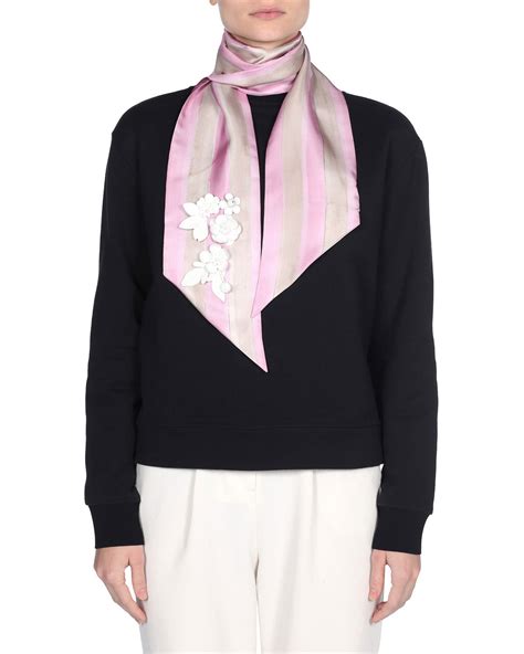 pink fendi scarf